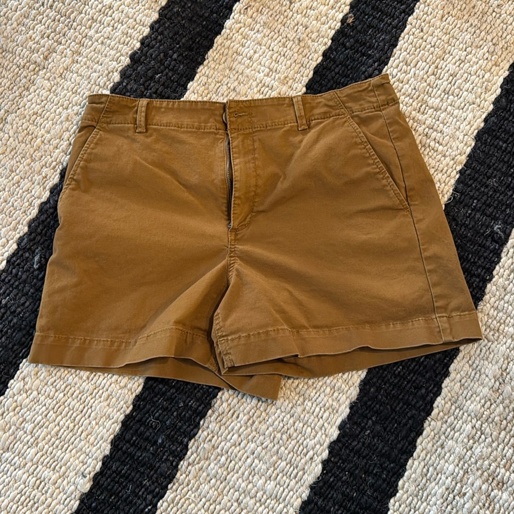 LOFT washed twill shorts sz 10